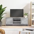 Kép 1/11 - Betonszürke szerelt fa TV-szekrény 102x30x37,5 cm
