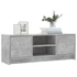 Kép 3/11 - Betonszürke szerelt fa TV-szekrény 102x30x37,5 cm