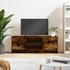Kép 1/11 - Füstös tölgy színű szerelt fa TV-szekrény 102x30x37,5 cm