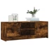 Kép 3/11 - Füstös tölgy színű szerelt fa TV-szekrény 102x30x37,5 cm