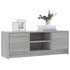 Kép 3/11 - Szürke sonoma színű szerelt fa TV-szekrény 102x30x37,5 cm