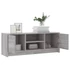 Kép 4/11 - Szürke sonoma színű szerelt fa TV-szekrény 102x30x37,5 cm