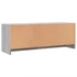 Kép 8/11 - Szürke sonoma színű szerelt fa TV-szekrény 102x30x37,5 cm