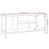 Kép 9/9 - Füstös tölgy színű szerelt fa TV-szekrény 102 x 35 x 45 cm