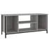 Kép 2/9 - Szürke sonoma színű szerelt fa TV-szekrény 102x35x45 cm