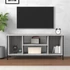 Kép 3/9 - Szürke sonoma színű szerelt fa TV-szekrény 102x35x45 cm
