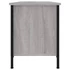 Kép 6/9 - Szürke sonoma színű szerelt fa TV-szekrény 102x35x45 cm