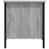 Kép 7/10 - Szürke sonoma színű szerelt fa TV-szekrény 100x40x45 cm