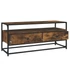 Kép 5/9 - Füstös tölgy színű szerelt fa TV-szekrény 100 x 35 x 45 cm