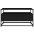 Kép 6/9 - Fekete szerelt fa TV-szekrény 80x35x45 cm
