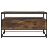 Kép 6/9 - Füstös tölgy színű szerelt fa TV-szekrény 80x35x45 cm