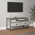 Kép 3/9 - Szürke sonoma színű szerelt fa TV-szekrény 80x35x45 cm
