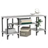Kép 4/9 - Szürke sonoma színű szerelt fa TV-szekrény 102x35x45,5 cm