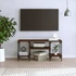 Kép 3/9 - Barna tölgyszínű szerelt fa TV-szekrény 102 x 35 x 45,5 cm