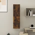 Kép 4/11 - Füstös tölgy színű falra szerelhető TV-szekrény 30,5x30x110 cm