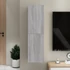 Kép 1/11 - Szürke sonoma színű fali TV-szekrény 30,5 x 30 x 110 cm