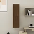 Kép 4/11 - Barna tölgy falra szerelhető TV-szekrény 30,5x30x110 cm