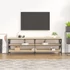 Kép 3/10 - Sonoma tölgy színű szerelt fa TV-szekrény 160 x 40 x 50 cm