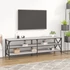 Kép 1/10 - Szürke sonoma színű szerelt fa TV-szekrény 160 x 40 x 50 cm