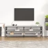 Kép 3/10 - Szürke sonoma színű szerelt fa TV-szekrény 160 x 40 x 50 cm
