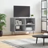 Kép 1/10 - Betonszürke szerelt fa TV-szekrény 69,5x30x50 cm