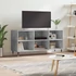 Kép 1/10 - Betonszürke szerelt fa TV-szekrény 103,5x30x50 cm