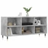 Kép 3/10 - Betonszürke szerelt fa TV-szekrény 103,5x30x50 cm