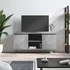 Kép 1/11 - Betonszürke szerelt fa TV-szekrény 104x35x50 cm
