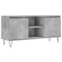 Kép 2/11 - Betonszürke szerelt fa TV-szekrény 104x35x50 cm