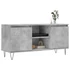 Kép 3/11 - Betonszürke szerelt fa TV-szekrény 104x35x50 cm