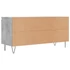 Kép 8/11 - Betonszürke szerelt fa TV-szekrény 104x35x50 cm