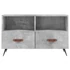 Kép 5/11 - Betonszürke szerelt fa TV-szekrény 80 x 36 x 50 cm