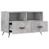 Kép 6/11 - Betonszürke szerelt fa TV-szekrény 80 x 36 x 50 cm