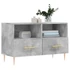Kép 3/11 - Betonszürke szerelt fa TV-szekrény 80 x 36 x 50 cm