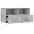 Kép 6/11 - Betonszürke szerelt fa TV-szekrény 80 x 36 x 50 cm