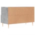 Kép 8/11 - Betonszürke szerelt fa TV-szekrény 80 x 36 x 50 cm