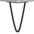 Kép 10/11 - Betonszürke szerelt fa TV-szekrény 80 x 36 x 50 cm