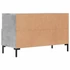 Kép 8/11 - Betonszürke szerelt fa TV-szekrény 80 x 36 x 50 cm