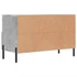 Kép 8/11 - Betonszürke szerelt fa TV-szekrény 80 x 36 x 50 cm