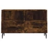 Kép 5/11 - Füstös tölgy színű szerelt fa TV-szekrény 80 x 36 x 50 cm
