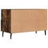 Kép 8/11 - Füstös tölgy színű szerelt fa TV-szekrény 80 x 36 x 50 cm