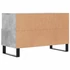 Kép 8/11 - Betonszürke szerelt fa TV-szekrény 80 x 36 x 50 cm