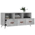 Kép 4/11 - Betonszürke szerelt fa TV-szekrény 102 x 36 x 50 cm