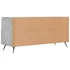 Kép 8/11 - Betonszürke szerelt fa TV-szekrény 102 x 36 x 50 cm