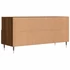 Kép 8/11 - Barna tölgyszínű szerelt fa TV-szekrény 102 x 36 x 50 cm