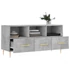 Kép 4/11 - Betonszürke szerelt fa TV-szekrény 102 x 36 x 50 cm