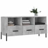 Kép 3/11 - Betonszürke szerelt fa TV-szekrény 102 x 36 x 50 cm