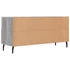 Kép 8/11 - Szürke sonoma színű szerelt fa TV-szekrény 102 x 36 x 50 cm