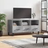 Kép 1/11 - Betonszürke szerelt fa TV-szekrény 102 x 36 x 50 cm