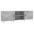 Kép 2/11 - Betonszürke szerelt fa TV-szekrény 150 x 30 x 50 cm